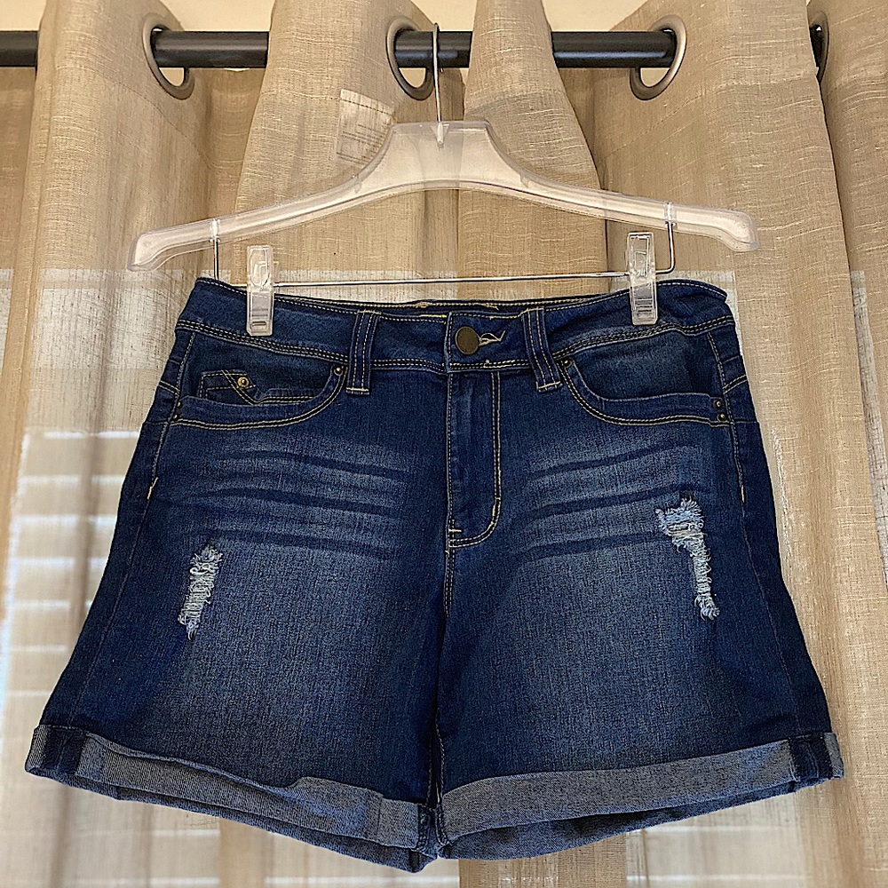 YMI Mid-Rise Jean Shorts